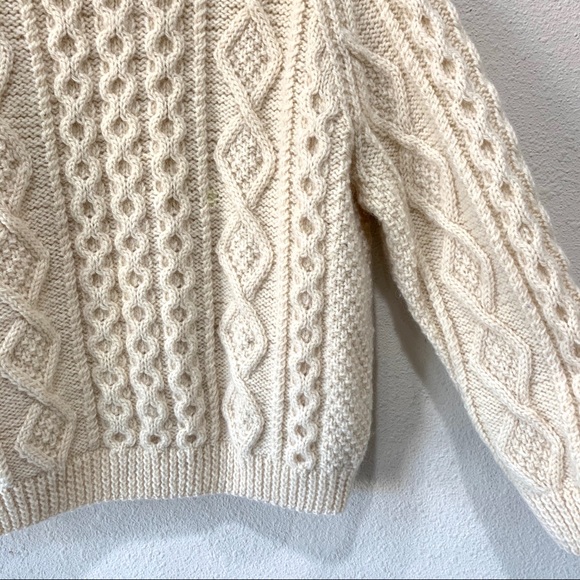 Wool Sweater Genuine Hand Made (L) - Picture 11 of 13